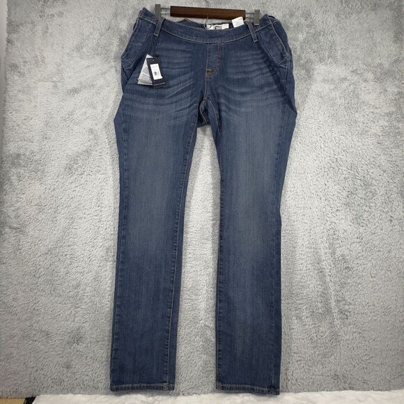 Tommy Hilfiger Mens Adaptive Self-Fastener‎ Seated Fit Pants Navy Blue 36x34 - Picture 1 of 10